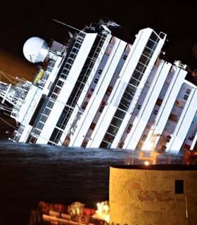 افزایش نگرانی‏ها برای ناپدید شدگان کشتی کونکوردیا