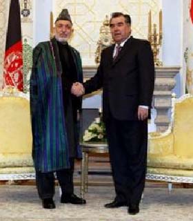 رؤسای جمهور افغانستان و تاجکستان در مورد ناآرامی های سرحدات دو کشور صحبت کردند