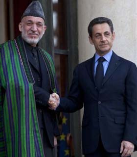 پيمان همکارى و دوستى بين افغانستان و فرانسه امضا شد