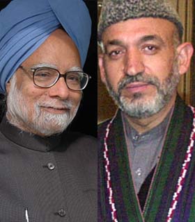 افغانستان و هند چهار توافقنامه امضا می کنند 