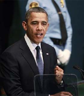 اوباما:  رژیم ایران حقوق مردم را محدود ساخته و از یک دیکتاتور حمایت می کند