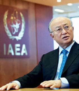 آمانو با رئیس سازمان انرژی اتمی ایران دیدار کرد