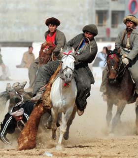 رقابت های بزکشی در هرات پایان یافت