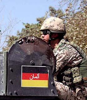 احتمال باقی ماندن نیروی جنگی آلمان در افغانستان بعد از 2014
