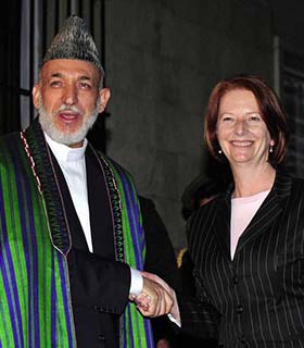 افغانستان وآسترالیا موافقتنامه همکاری های درازمدت امضاکردند 