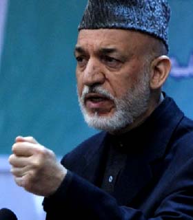  کرزی خطاب به طالبان: خیرت به اسلام نرسید