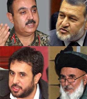 نامزدان سه وزارت و ریاست امنيت ملى به ولسى جرگه معرفى شدند