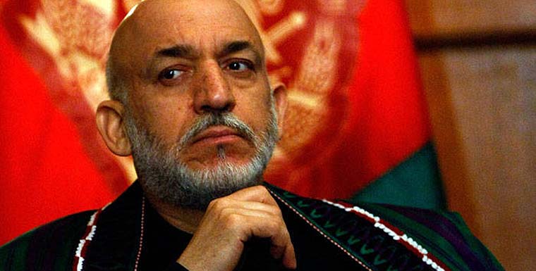 حامد کرزی برای اشتراک در اجلاس سازمان همکاریهای اسلامی وارد قاهره شد