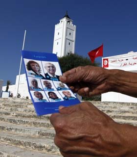 نخستین انتخابات آزاد پس از سقوط بن‌علی در تونس 