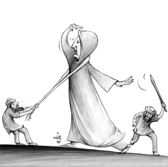 کارتون روز در روزنامه افغانستان